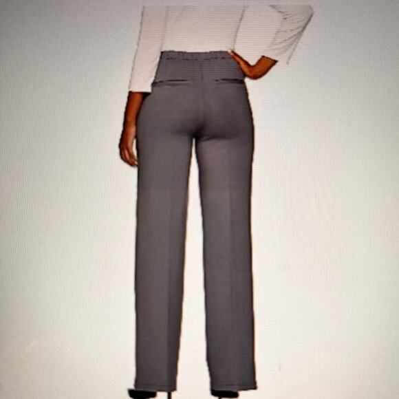 H by Halston Pants - H by Halston Regular Ponte Knit Wide Leg Pants Sz 12 Gray